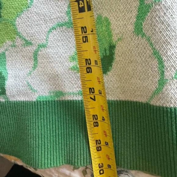 FARM Rio Green and Blue Floral Cardigan Sz M - Picture 8 of 9